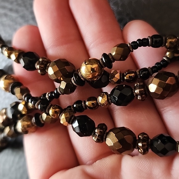 VTG glass necklace - Picture 7 of 8